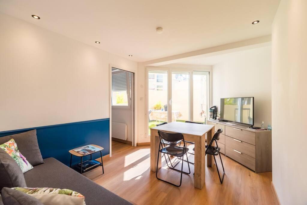 Appartement Avec Terrasse, Trestraou Perros-Guirec Exterior foto
