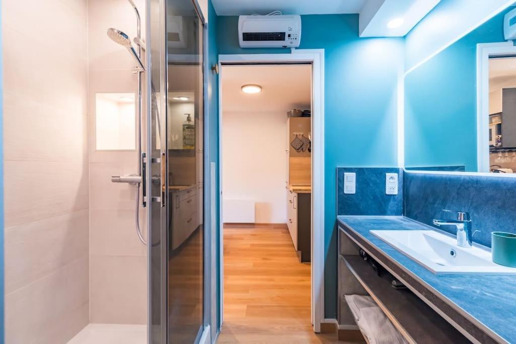 Appartement Avec Terrasse, Trestraou Perros-Guirec Exterior foto